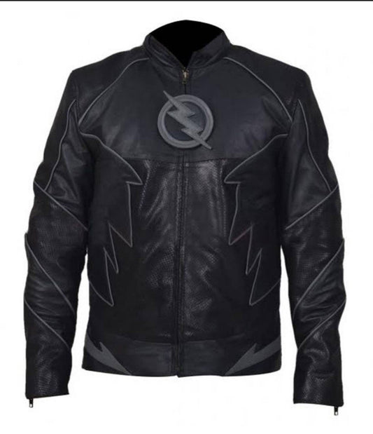 Handmade Flash Barry Allen Black Leather Costume Jacket | Halloween Cosplay | TV Series jacket Leather jacket s,Mens Leather Coats and jackets ,Leather Jacket women s |Leather coats for men 