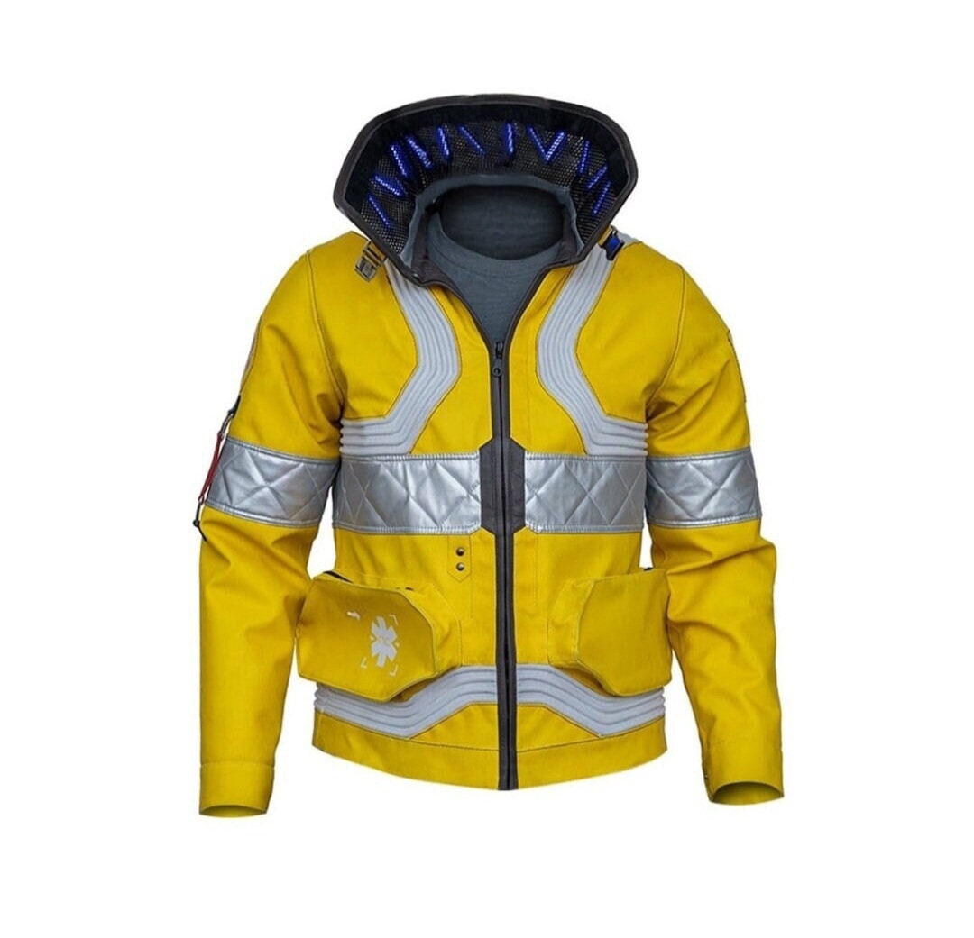 Edge-runners David Martinezz Neon Jacket 20-77 Cyberpunk Cosplay Costume Casual